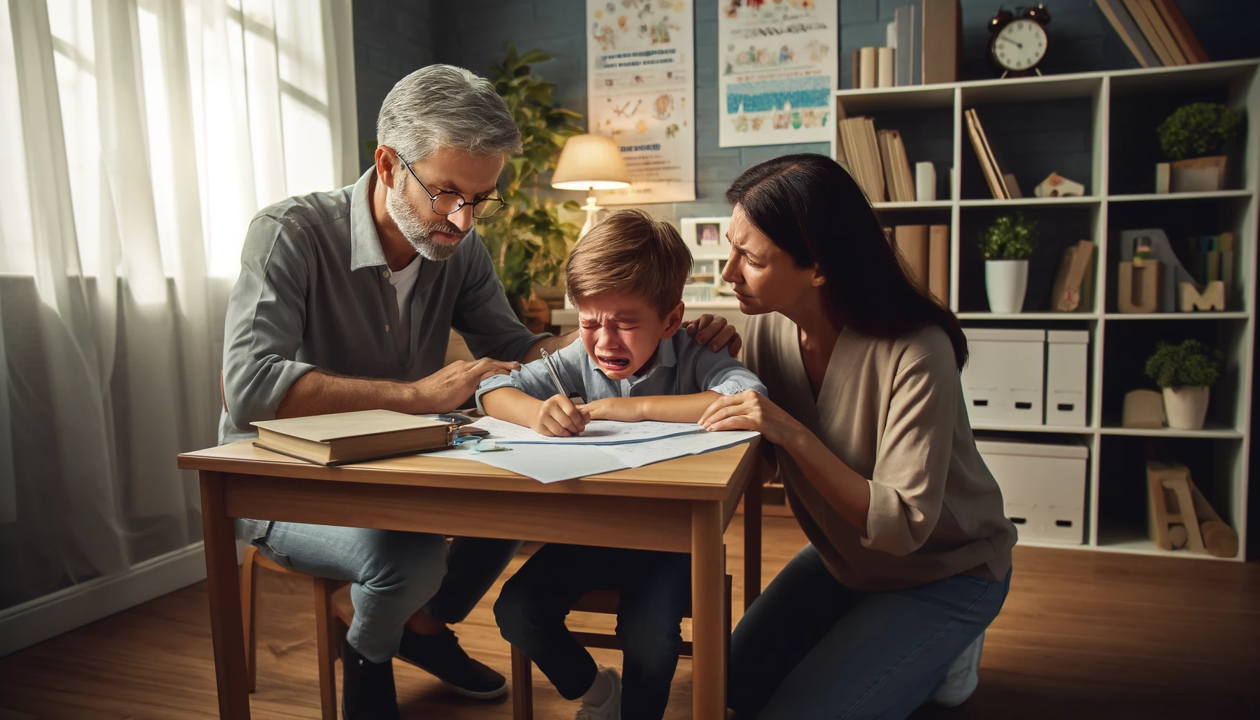 ¿Qué hacer con un niño que no quiere hacer la tarea?